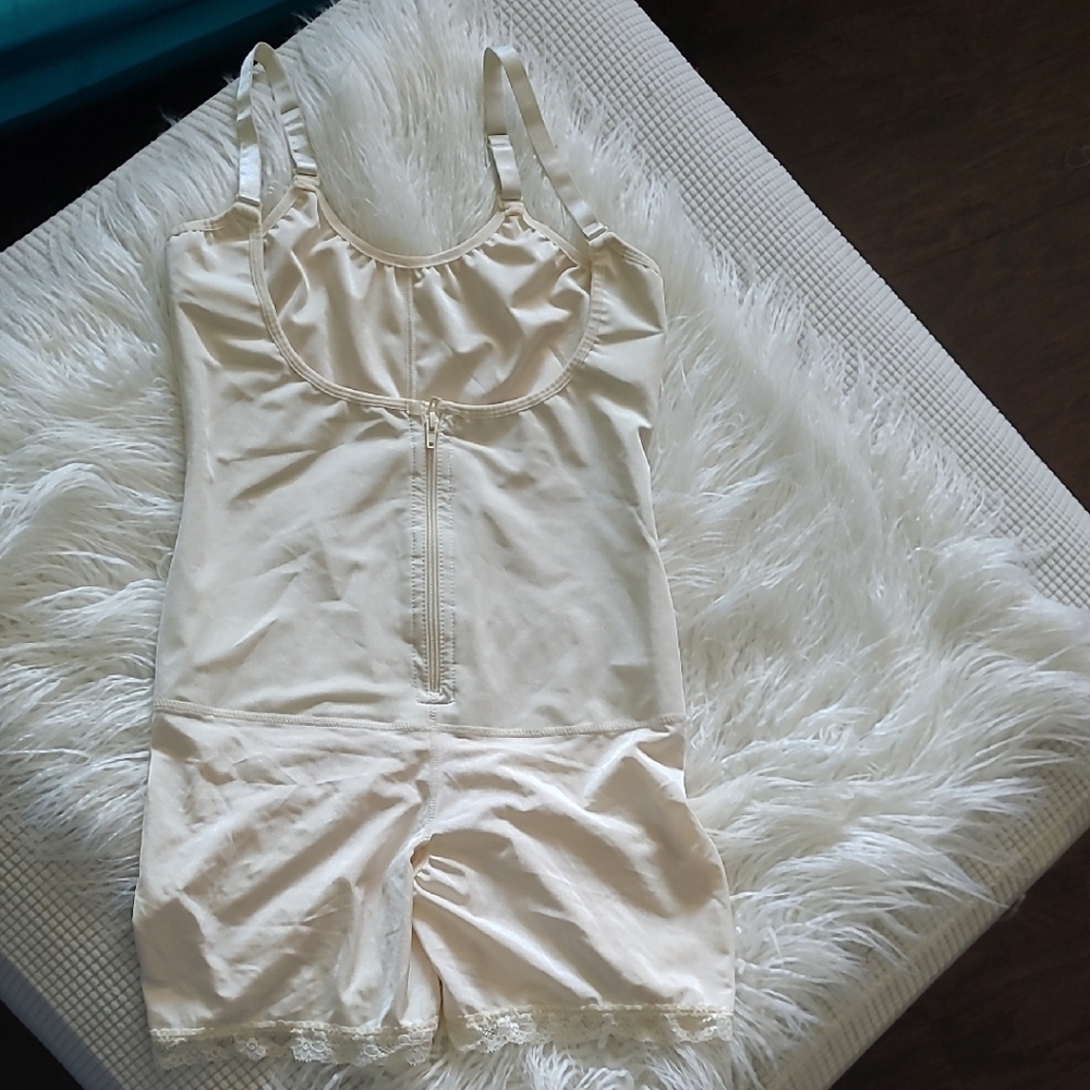 Women's Cream Sleepwear Romper